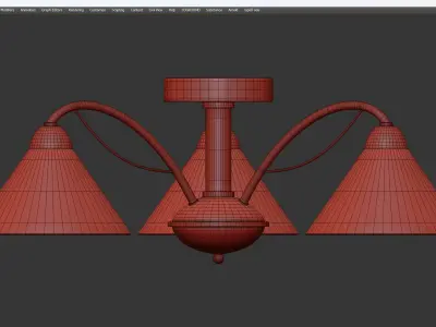 Arte Lamp Federica  Low-poly 3D model