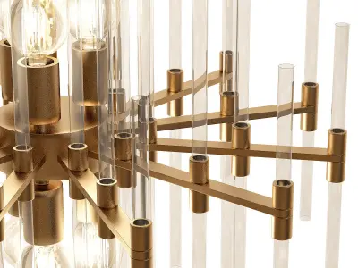 Quebec Chandelier 3D model