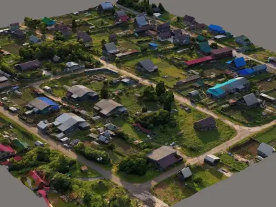 Aerial scan 13 3D model