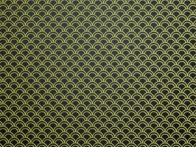 Golden Fish Metal Grill Transparent PBR Seamless Texture