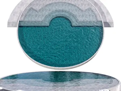 SWIMMING POOL NO93 A 3D model