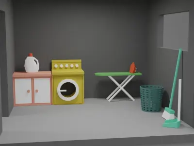 Doll House Game Assets 3D print model