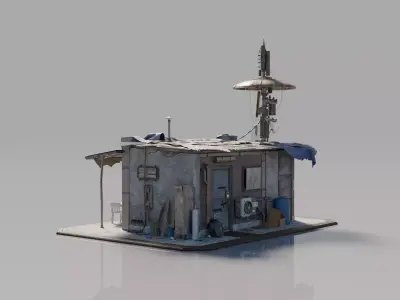 Neighborhood House Building 14 3D model