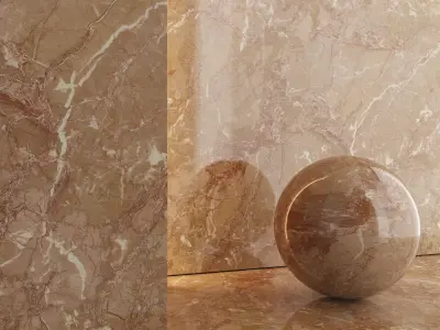 Marble Porcelain tiles set 48 Texture