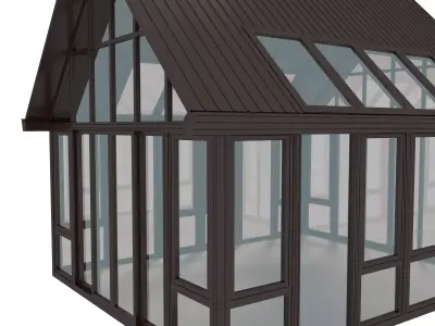 Greenhouse 3 Low-poly  3D model