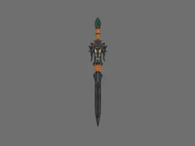 The Next Generation Dream Sword Low-poly 3D model