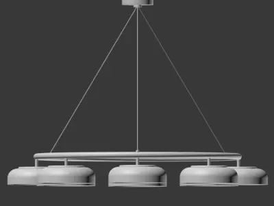 Blossi 8 Pendant Nuura 3D model