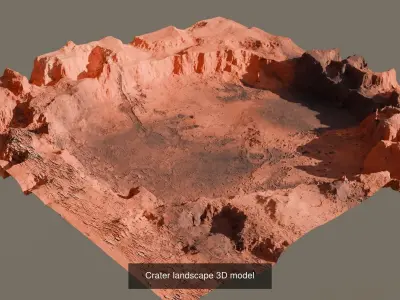 Collection 10 Landscape 3D models 3D Model Pack