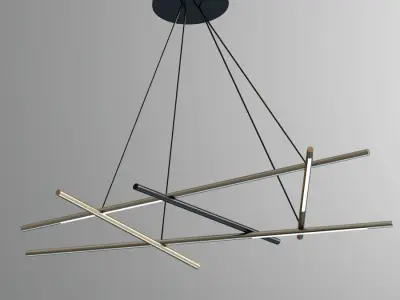 Sattler Palito Mikado Ceiling Light 3D model