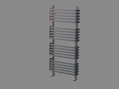 Bathroom Radiator Low-poly 3D model