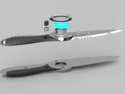 Subnautica knife model 3D print model