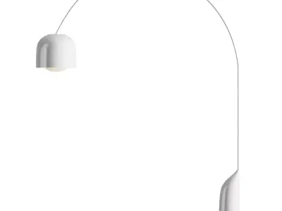 KARTELL floor lamp LUCE 3D model