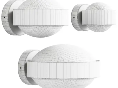 Puk Wall Series by Top Light 3D model