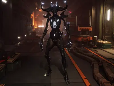 Alien 4 Remake Low-poly 3D model