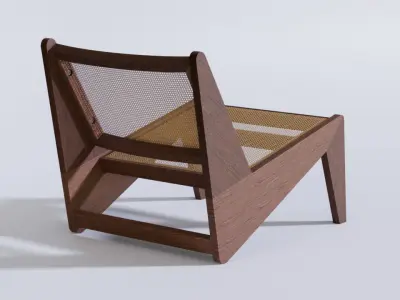 Kangaroo Armchair 3D Model Free 3D model