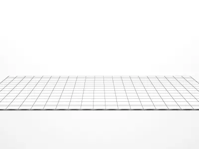 Contemporary Carpet - Rug 09 Low-poly 3D model