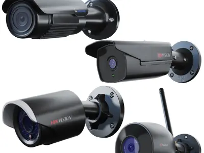 CCTV Pack 01 3D model