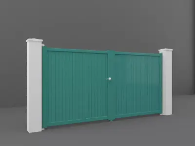 Outdoor Gate  3D model