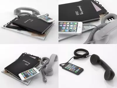 Speaking Set 3D model