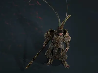 Black Myth Goku 3D model