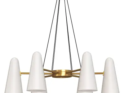 Hanging Lamp LUMI 3D model