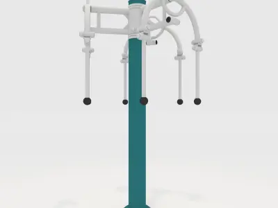 Collection Gym Outdoor 4 3D Model Pack