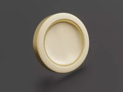 Coin - Basic Cartoon Style Free 3D model