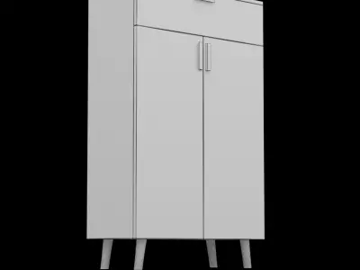 Foot Locker Low-poly 3D model