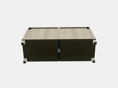 BESTA Storage combination with doors 57 Low-poly 3D model