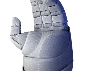 Baymax - Big Hero 6 Low-poly 3D model