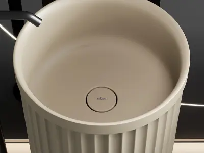 Inbani Heritage Vanity Unit Set 1 3D model