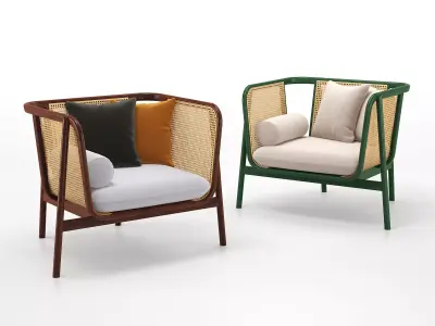 Hem Lounge Chair 3D model