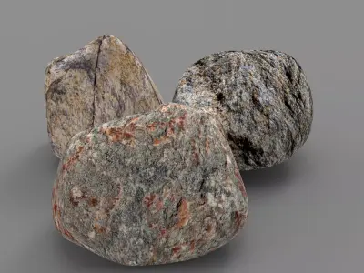 Stone Pack 3D model