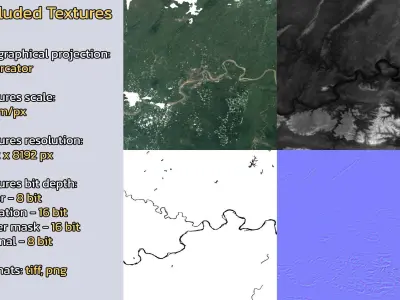 Luzhou China City Landscape 3D Model 3D model