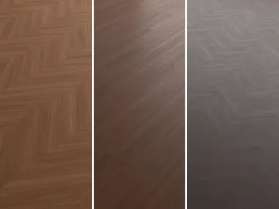 Walnut Wood Flooring and Parquet Set 02 Texture