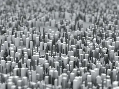 City of Future 3D model