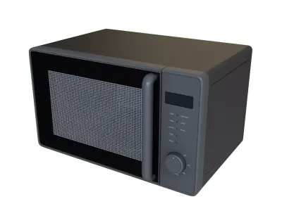 Microwave Oven 3D model get