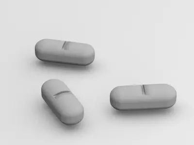 Medicine Pill 7 3D model