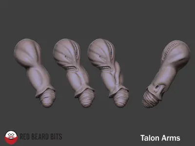 Xenoteras Talon Arms - Modular 3D print model