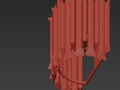 MATHENY WALL LAMP by DELIGHTFULL Copper 3D model