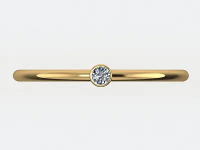 womens ring 3D print model