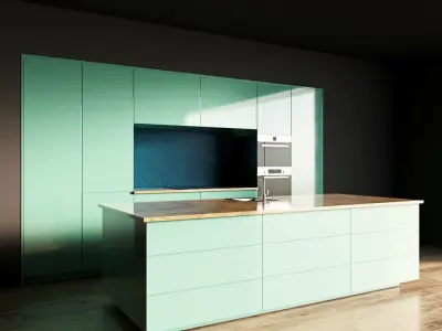 90-Kitchen6 glossy 8 3D model