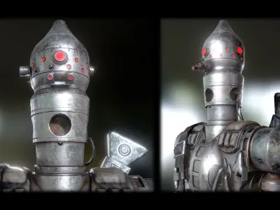 IG-88 Low-poly 3D model