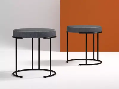 Nina stool and stool 3D model