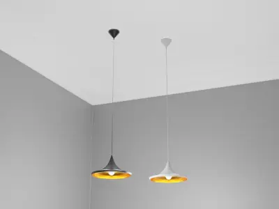 Pendant Ceiling Light P480BG Low-poly 3D model