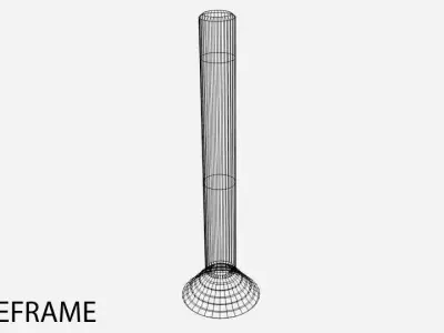 Bollard - Flexible 3D model