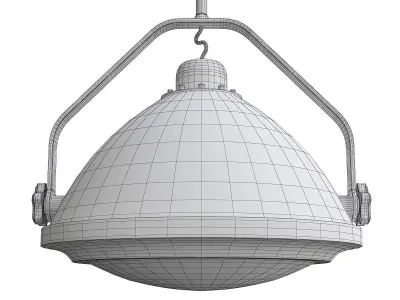 Apollo Pendant Light Low-poly 3D model
