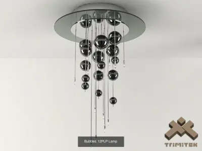 Bubbles Lamps Set 3D Model Pack