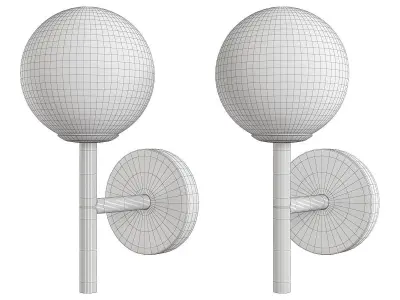 ADVICE SLIM WALL Low-poly 3D model