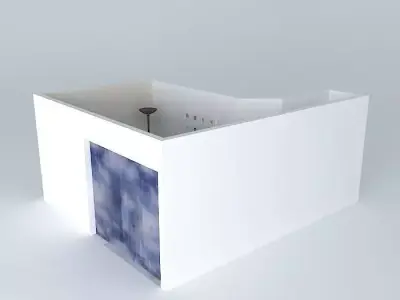 driorkut building with door Free 3D model